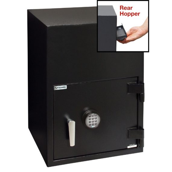 American Security BWB2020FLRNL Safe- Reverse Front Loading Large Door Drop Safe – No Internal Locker