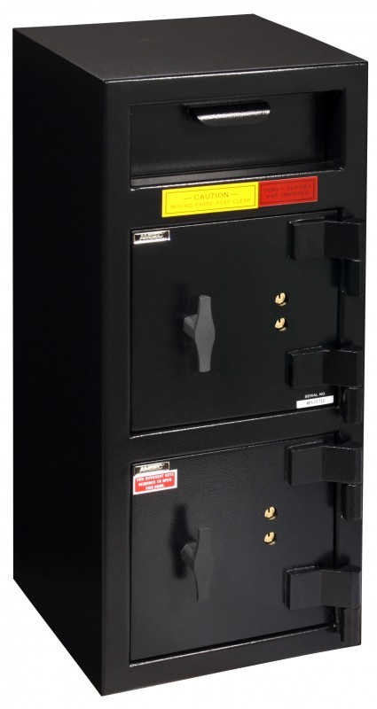 American Security DSF3214KK - "B" Rated Front Load Depository Drop Safe With Dual Key Entry Doors