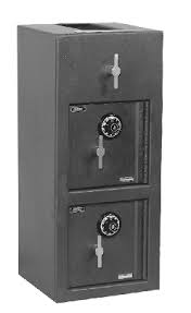 American Security DST3214CC - "B" Rated Top Load Rotary Depository Drop Safe With Combination Entry Doors