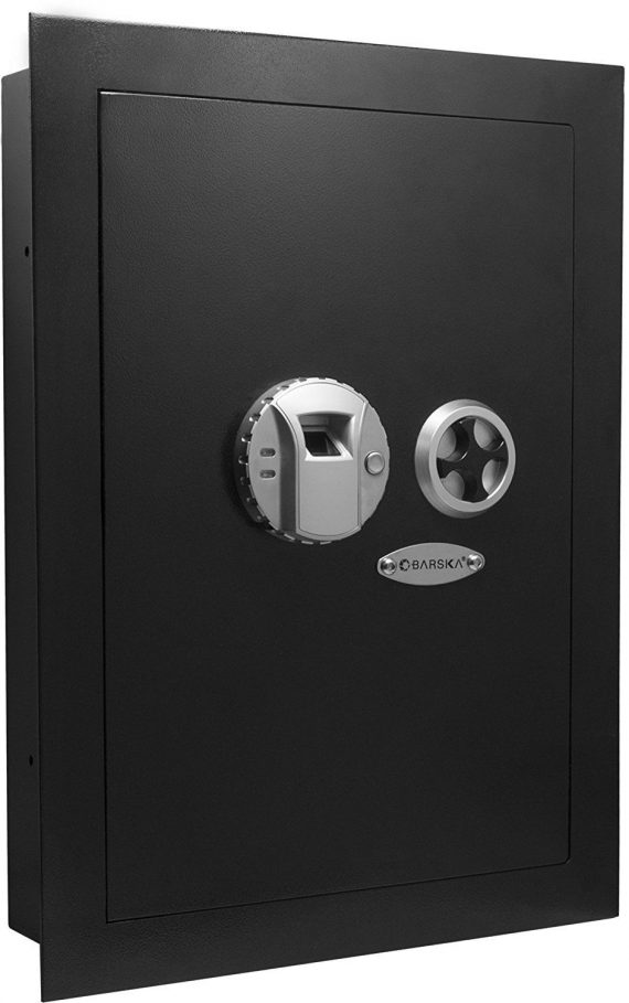 Barska-AX13034-Biometric-Wall-Safe-Black-0