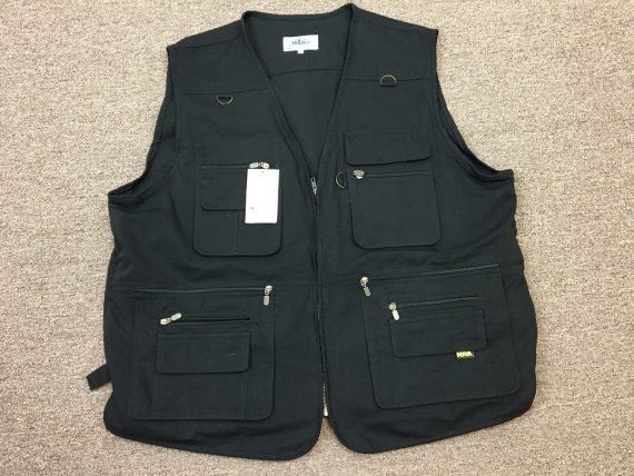 Blue-Stone-Safety-Products-4XL-Black-Concealment-Vest-Fishing-Hunting-NWT-0