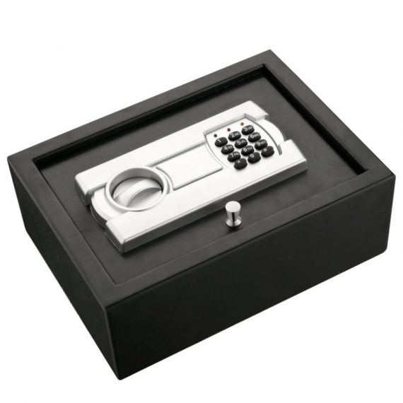 Digital-Combination-Safety-Deposit-Box-Fireproof-Safe-Cash-Lock-Small-Drawer-Gun-0