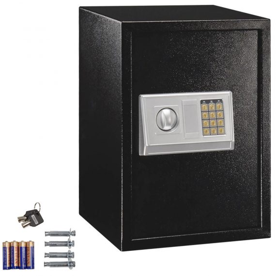 Electronic-Digital-Pin-or-Key-Keypad-Storage-Office-Wall-Floor-Gun-Safe-Lock-box-0
