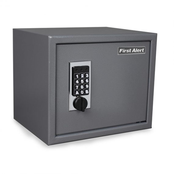 First Alert 2072F Safe Anti-Theft Shelf Safe with Digital Lock – 1.00 Cubic Ft
