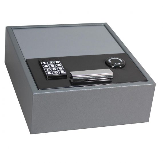 First Alert 2074F Top-Opening Anti-Theft Drawer Safe – .35 Cubic Ft