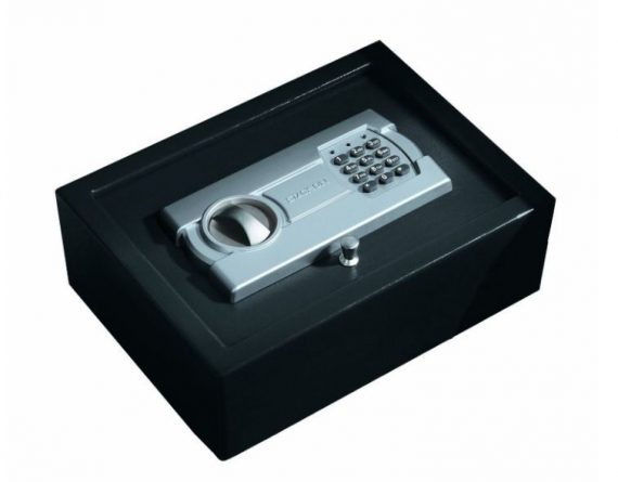 Gun-Safe-Drawer-Compact-Security-Lock-Box-Steel-Office-Electronic-Digital-Cash-0