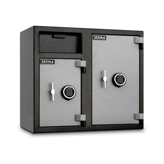 Mesa Safes MFL2731 Safe – Depository Safe w/ Double Doors – 2.5 & 4 Cubic Feet