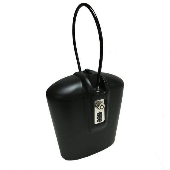 Personal-Safe-Portable-Water-Resistant-Combination-Lock-Travel-Lock-Box-Black-0