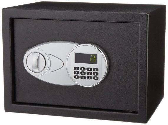 Security-Safe-05-Cubic-Feet-2-Emergency-Override-Keys-Steel-construction-New-0