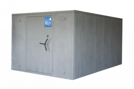 Atlas Safe Rooms – Alternate Series – 32 Person Safe Room – 8′ 5″ by 12′ 5″