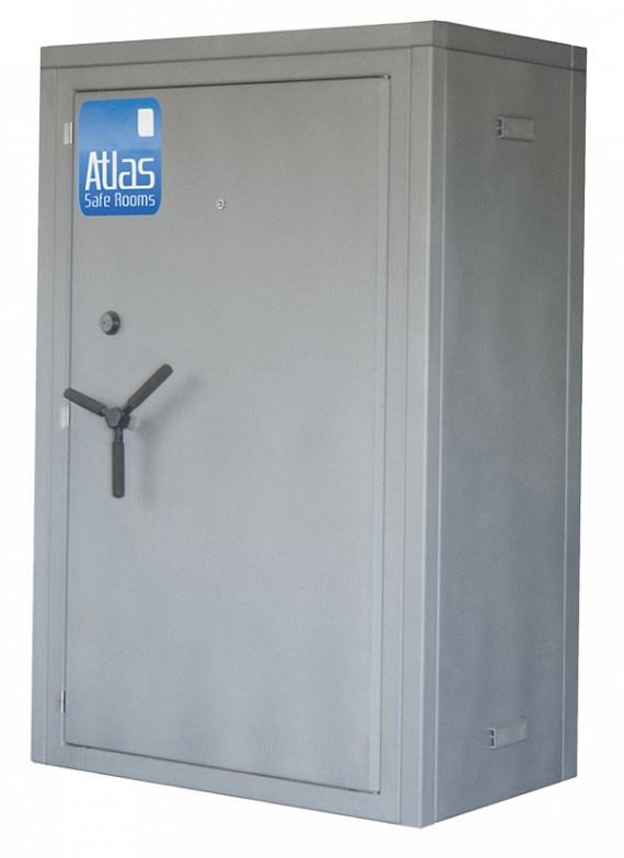 Atlas Safe Rooms – Apollo Series – 3 Person Safe Room – 4′ 5″ by 2′ 5″