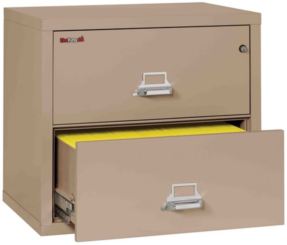 Fire King 2-3122-C – Lateral Fireproof File Cabinets – 2 Drawer 1 Hour Fire Rating