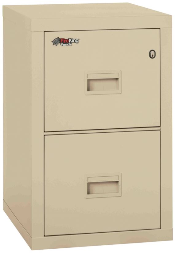 Fire King 2R1822-C – Turtle Fireproof File Cabinets – 2 Drawer 1 Hour Fire Rating