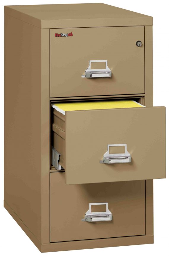 Fire King 3-2131-C – Vertical Fireproof File Cabinets – 3 Drawer 1 Hour Fire Rating