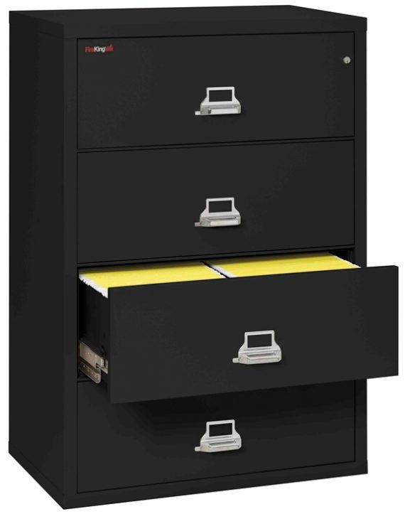 Fire King 4-3822-C – Lateral Fireproof File Cabinets – 4 Drawer 1 Hour Fire Rating