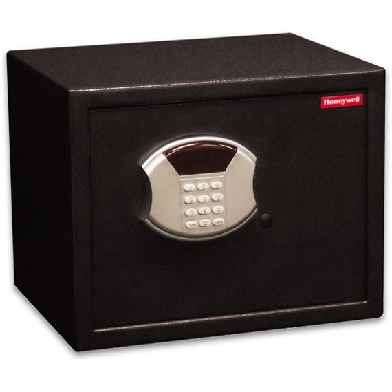 Honeywell 5103 Safe Medium Steel Security Safe / .83 cu. ft. Capacity – Black
