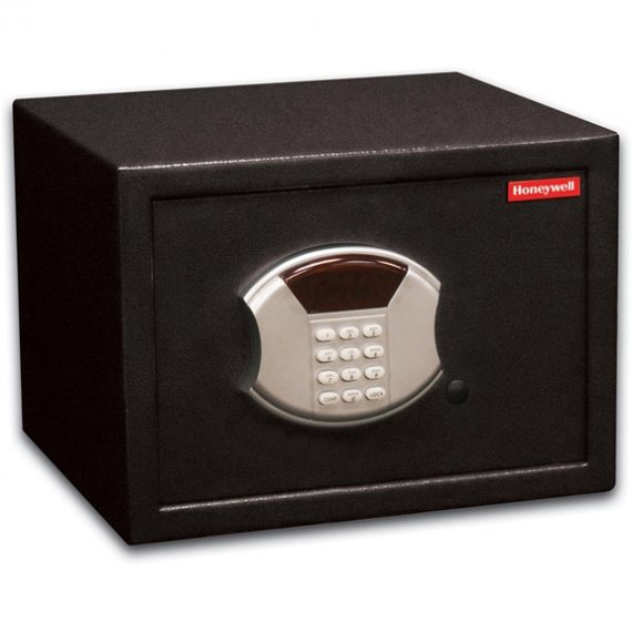 Honeywell 5113 Safe Mid-Size Steel Security Safe / .60 cu. ft. Capacity – Black