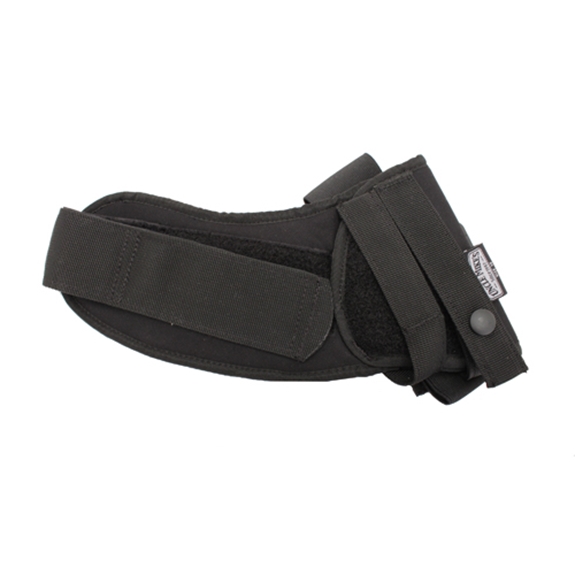 Uncle Mikes Kodra Ankle Holster, Black - Ankle Holster Kodra Blk Sz 12 LH Strap CP