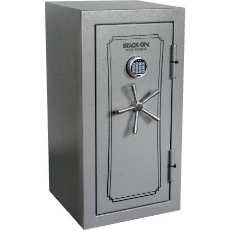 Executive with Elec. Lock, Fire Rated 90 Min/1400 Degrees, Gray Pebble