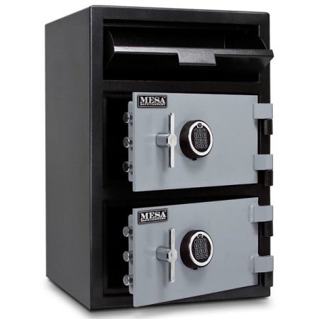Mesa Safe 3.6 cu. ft. Cash Depository Safe with Dual Doors Stacked, MFL3020EE