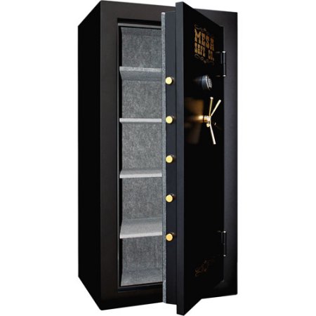 Mesa Safe MBF7236E-P Fire Resistant X-Large Security Safe with Electronic Lock, Black