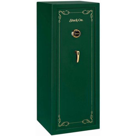 Stack-On 16 Long Gun Fully Convertible Security Safe with Combination Lock (Hunter Green)