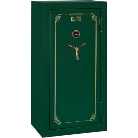Stack-On 24 Gun Fire Resistant Security Safe with Combination Lock and Door Storage E-24-MG-C-S Hunter Green