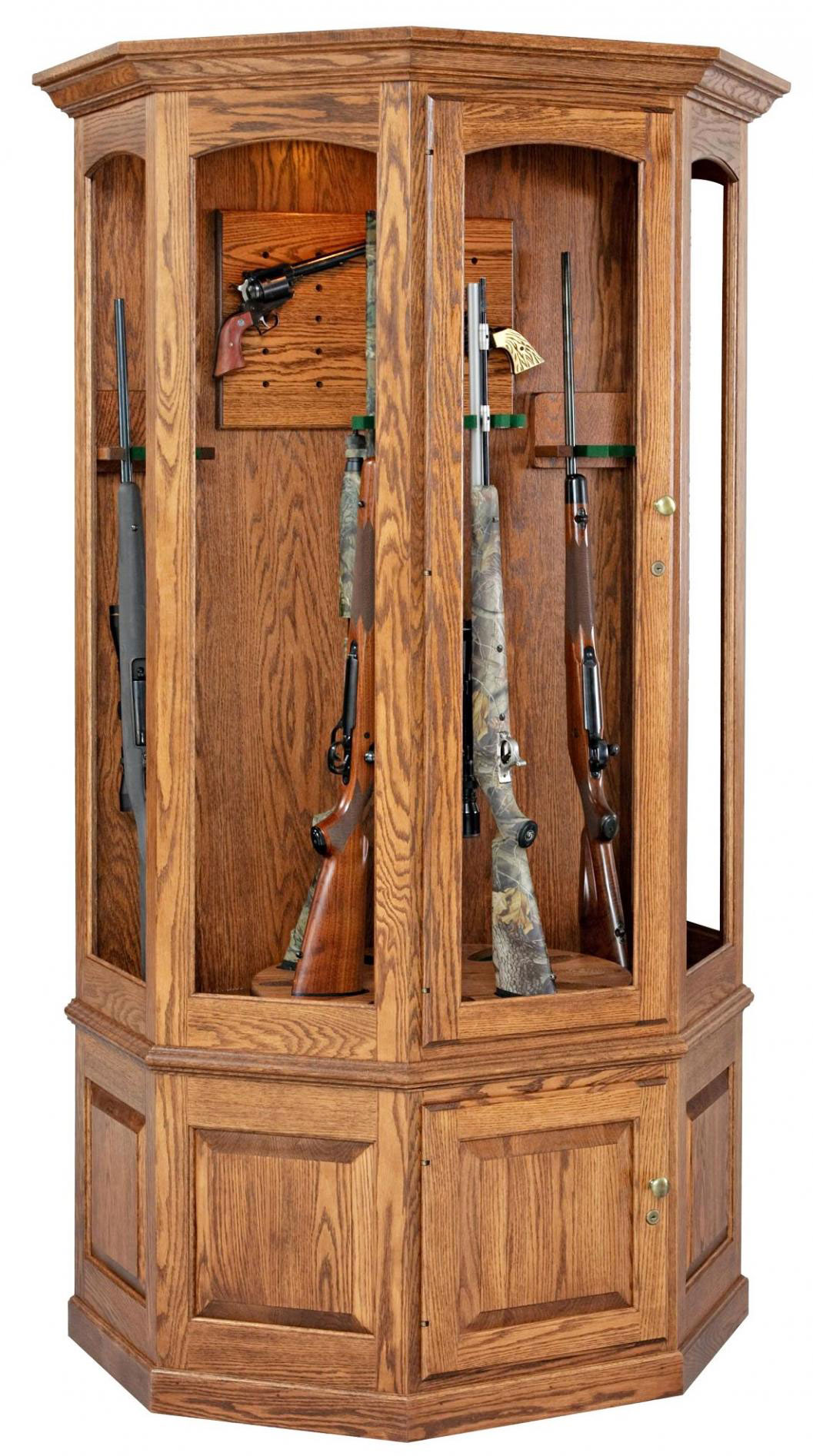 Amish-Gun-Cabinet-with-12-Gun