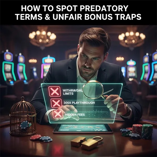 How to Spot Predatory Casino Terms & Unfair Bonus Traps